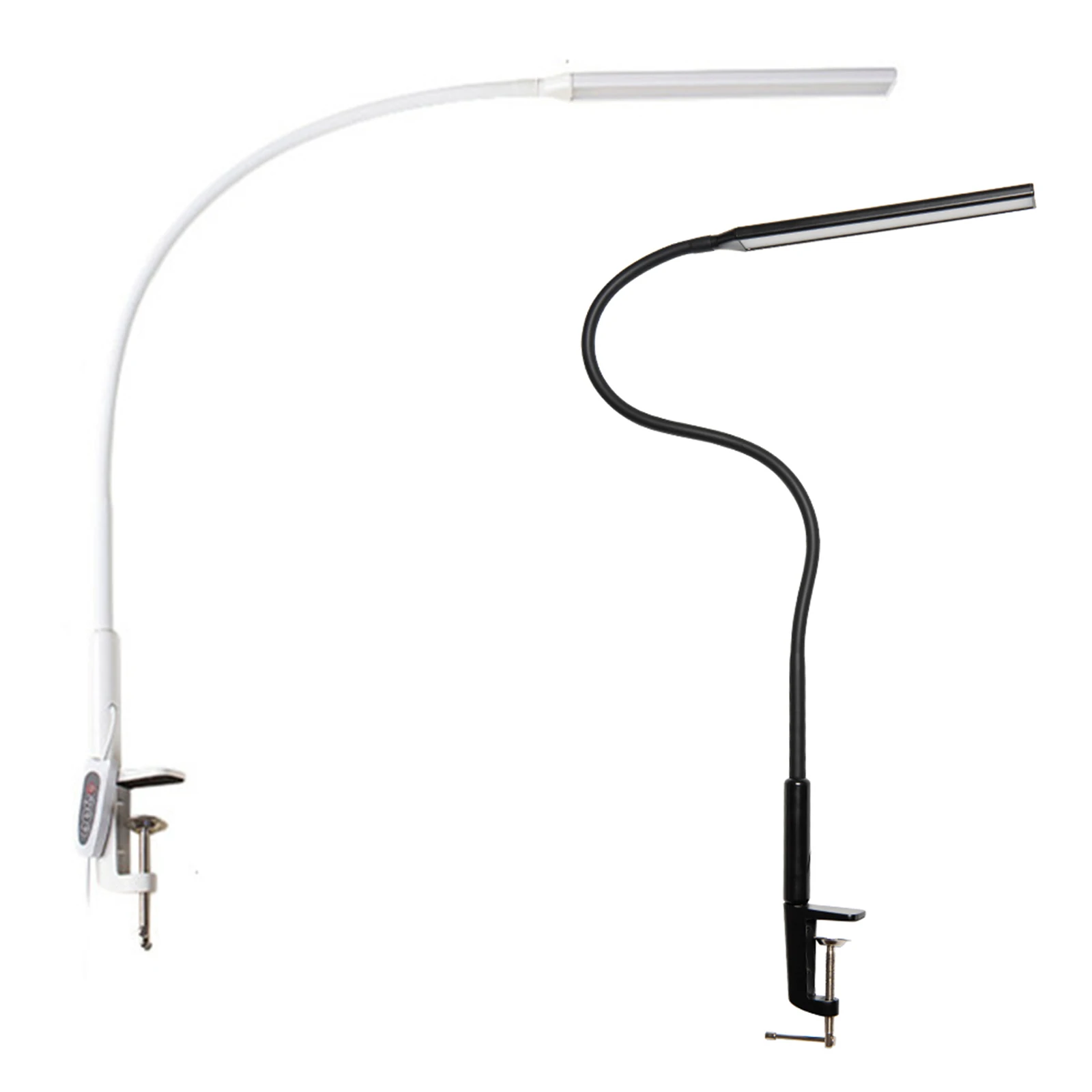 

USB Table Light with Clamp Dimmable Swing Arm Flexible Gooseneck Architect Flexible Foldable Eye Protection Reading Book Lights
