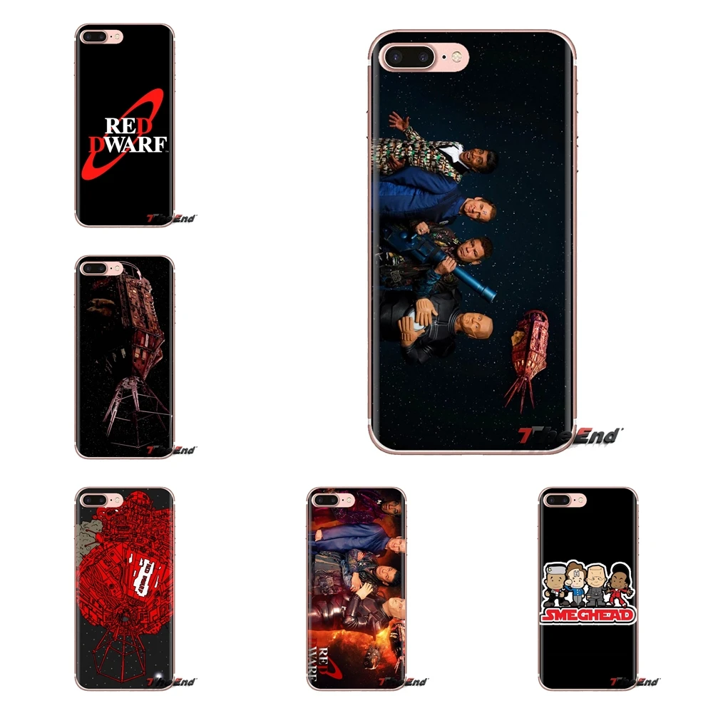 For Samsung Galaxy S3 S4 S5 Mini S6 S7 Edge S8 S9 S10 Plus Note 3 4 5 8 9 Red Dwarf Season British science TV Soft Silicone Case |