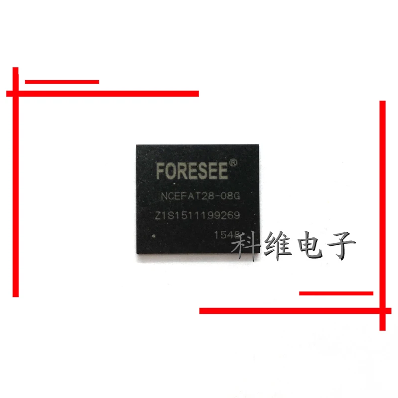 NCEFAT28-08 G NCEFBH16-08 153 Ball EMMC 8G Stora g e Chip IC | Электронные компоненты и принадлежности