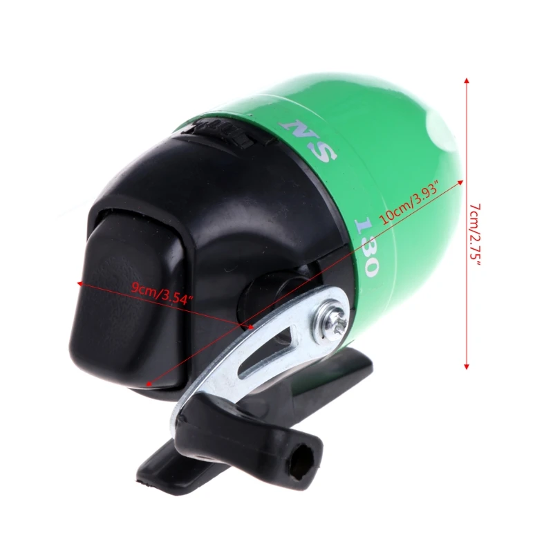 Металлическая Рыболовная катушка с закрытым лицом спиннинговая рыболовной