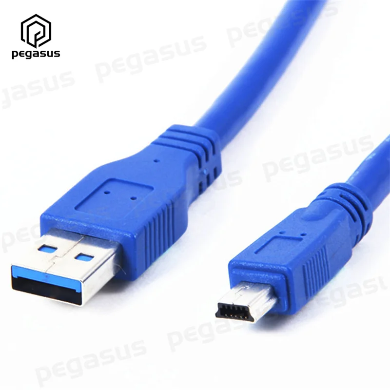 Высокоскоростной 1 5 м USB 3 0 кабель для передачи данных A папа-мини 10 Pin AM-Mini P