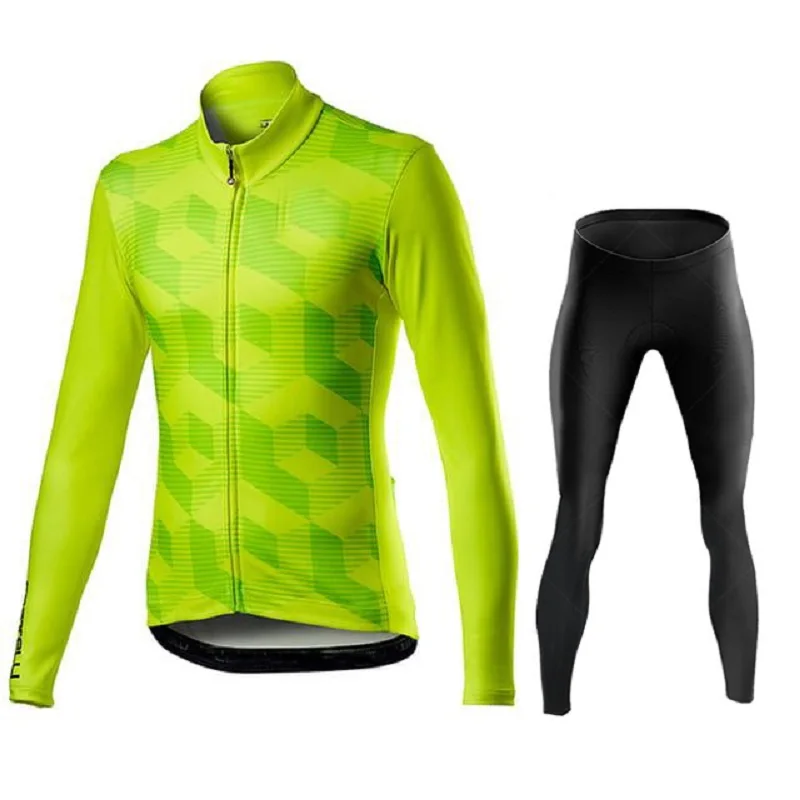 

Костюм мужской велосипедный из Джерси с длинным рукавом, Быстросохнущий костюм для горных велосипедов, спортивная одежда для гонок, весна-о...