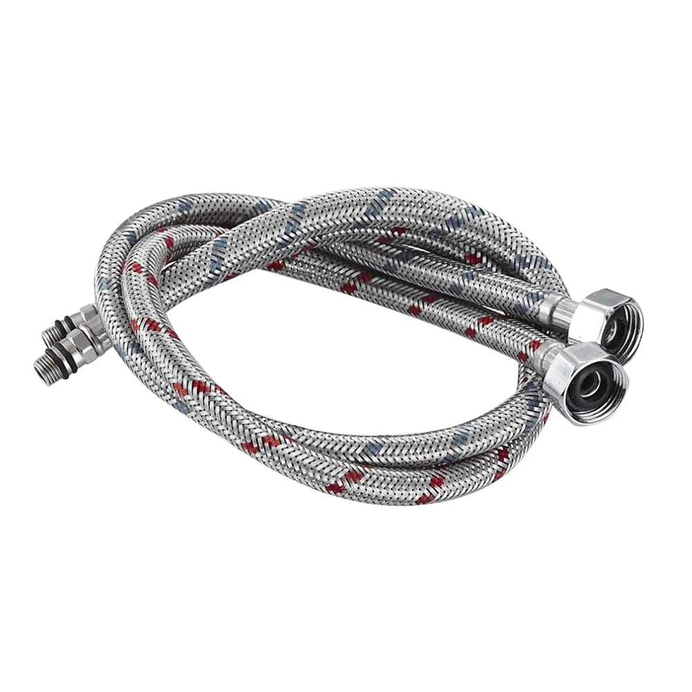 

1 пара, гибкие водопроводные трубы из нержавеющей стали, G1/2 G3/8 G9/16 50 см