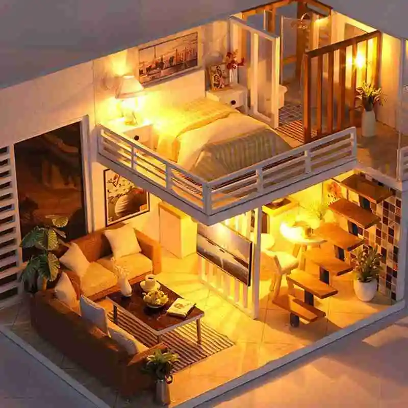 Сборная деревянная мебель для дома сделай сам наборы моделей простые элегантные