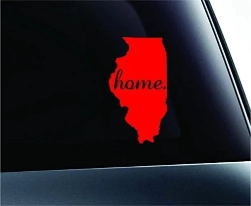 

Home Illinois Symbol Decal Family Love computer Truck Sticker Window