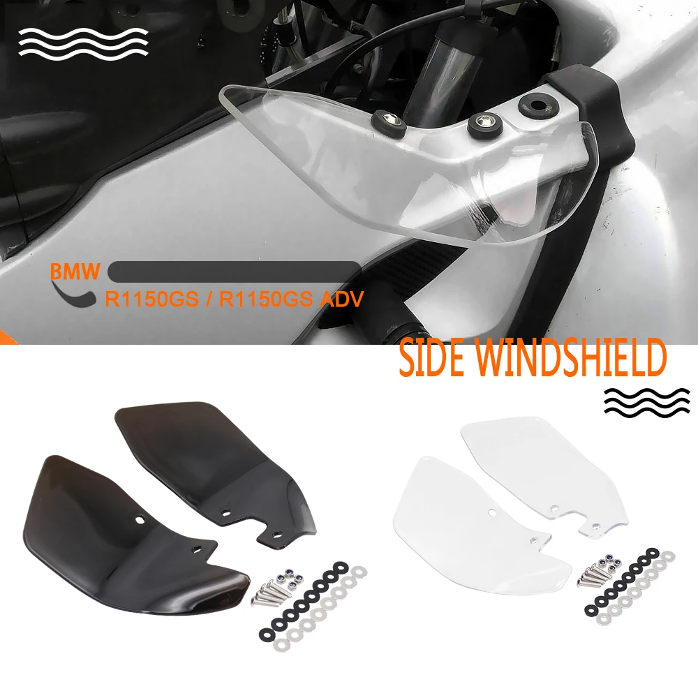 

FOR BMW R1150GS R 1150 GS Adventure Adv 2000-2006 2005 2004 2003 2002 2001 Motorcycle Side Wind Deflectors Windshield Windscreen