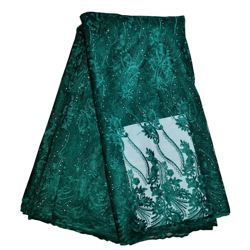 Новинка 2019 французская кружевная ткань нигерийское Африканское кружево с