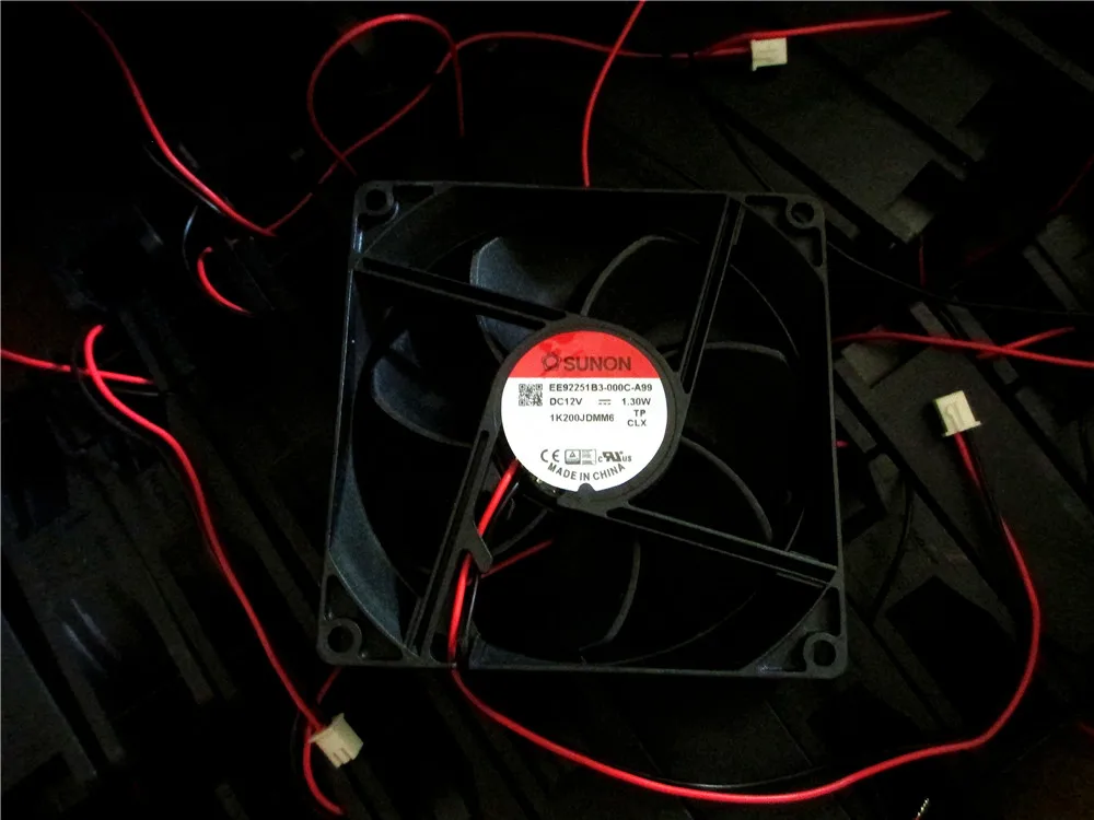 92 мм вентилятор 90 Оригинал для Sunon 9 см EE92251B3 000C A99 92*92*25 9225 9025 AC/DC 12V 1 3 W 2 линия