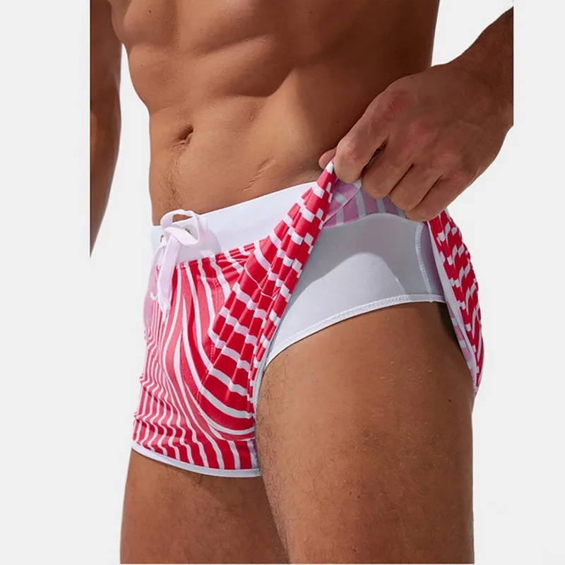 Мужские плавки облегающие спортивные беговые шорты из нитей Korte Board Broek Strand