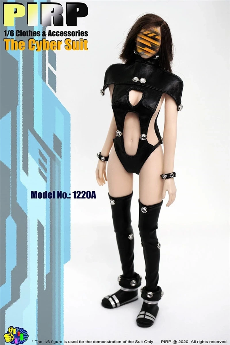 

PIRP 1220 1/6 Scale Netsuit Female Soldier Clothes Model Fit 12" Action Figure Body