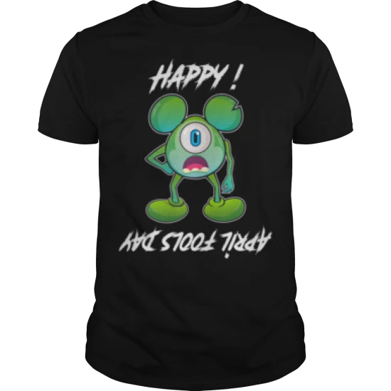 

Funny Design Happy April Fools Day T-Shirt. Summer Cotton Short Sleeve O-Neck Mens T Shirt New S-3XL