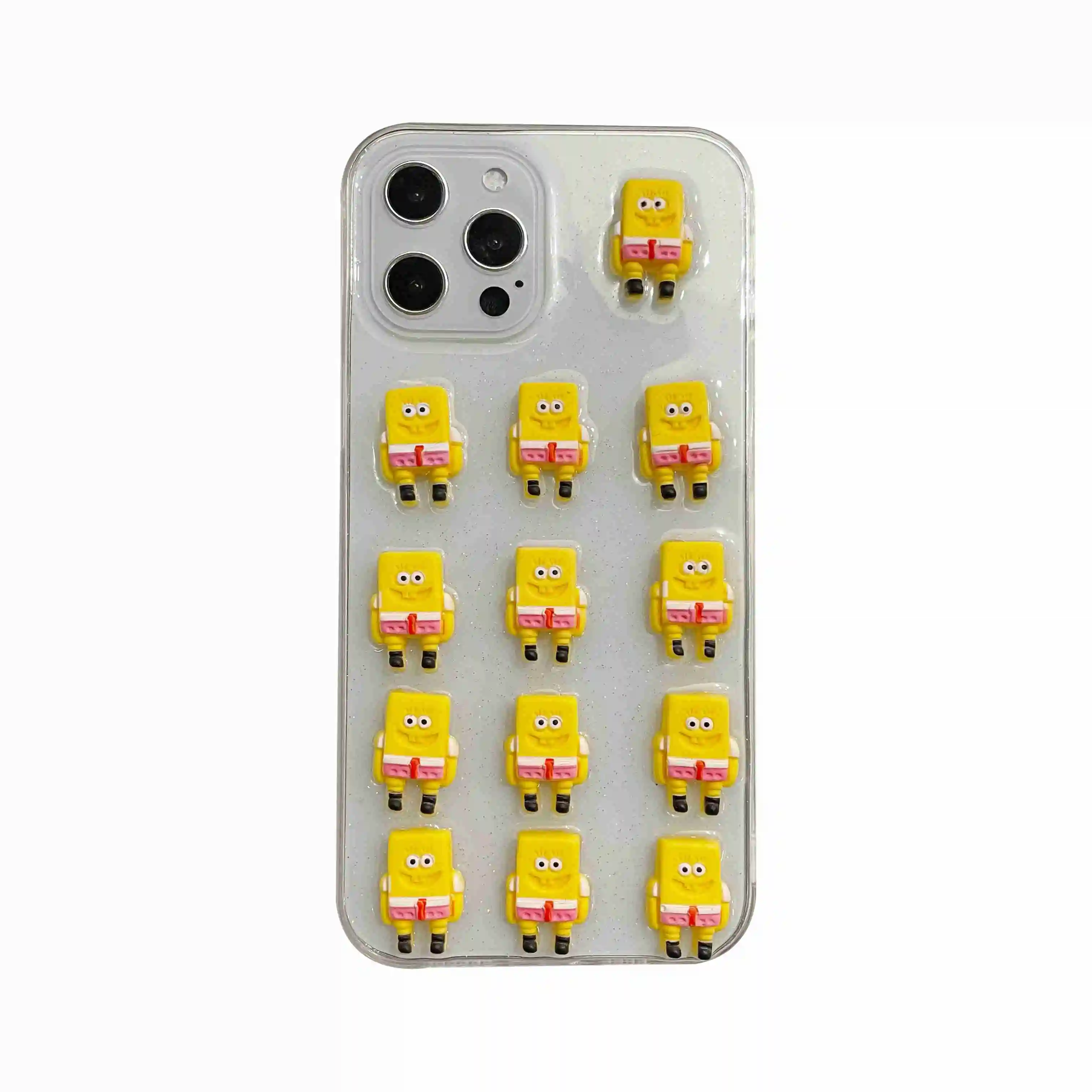 Чехол для iPhone 12 11 Pro Max XS XR X 7 8 Plus 3D чехол с медведем мультяшным персонажем игрушкой