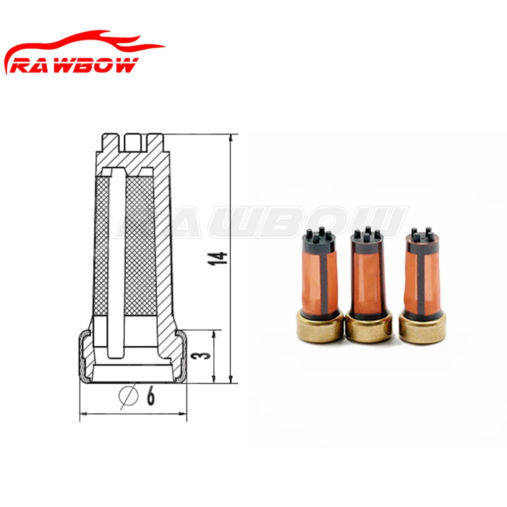 

CAR PETROL FUEL INJECTOR MICRO FILTER MD619962 FOR MITSUBISHI AUTO SAPRE PARTS ACCESSORIES 14*6*3MM