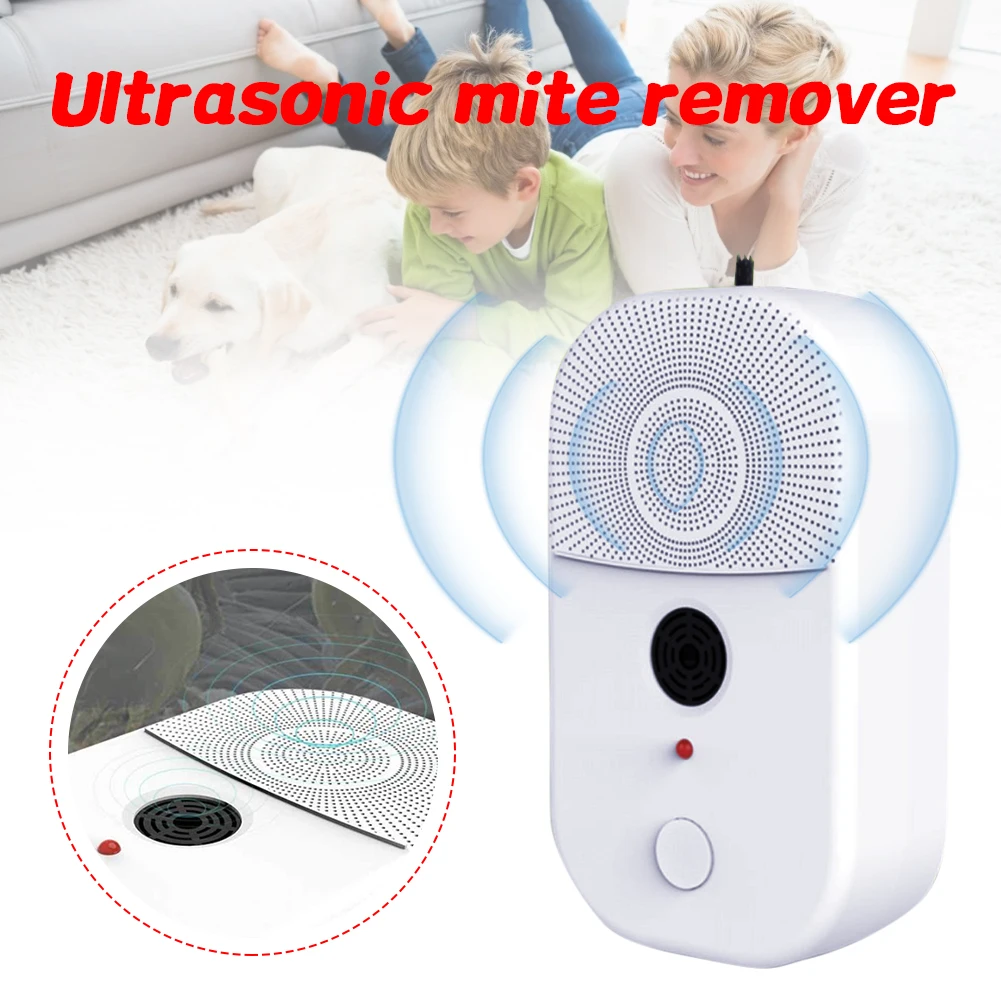 110 240V 2 в 1 Электронный ультразвуковой появлению пылевых клещей убийца + анион