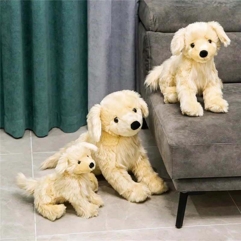 

Милая мультяшная плюшевая собака с длинными волосами 30-50 см, мягкие игрушки-подушки с животными, куклы для детей, девочек, друзей, подарки на ...