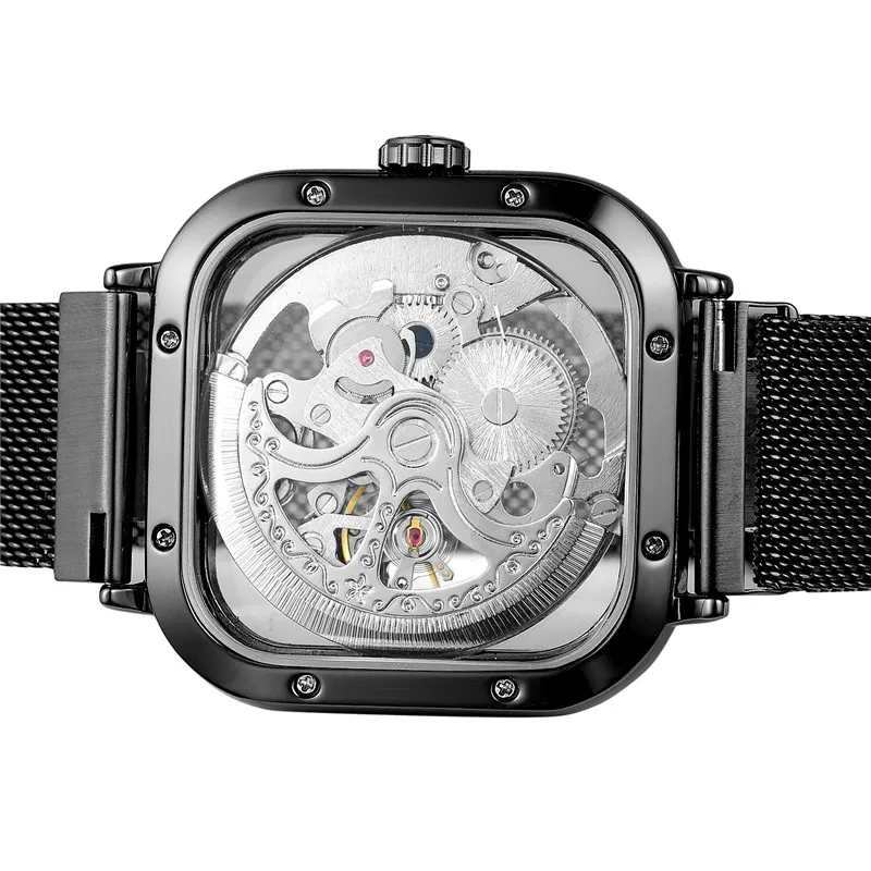 FORSINING мужские наручные часы автоматические механические военные армейские