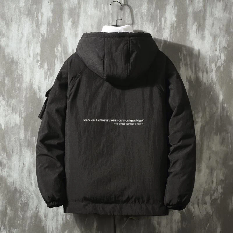 NEW2022 Winter Jackets Men Warm Thick Cotton Multi-pocket Hooded Parkas Mens Casual Fashion Warm Coats Plus Size 5XL Overcoat