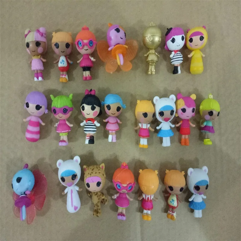 Мини кукла Lalaloopsy 10 шт./лот детская экшн фигурка с пуговицами и глазами игрушки