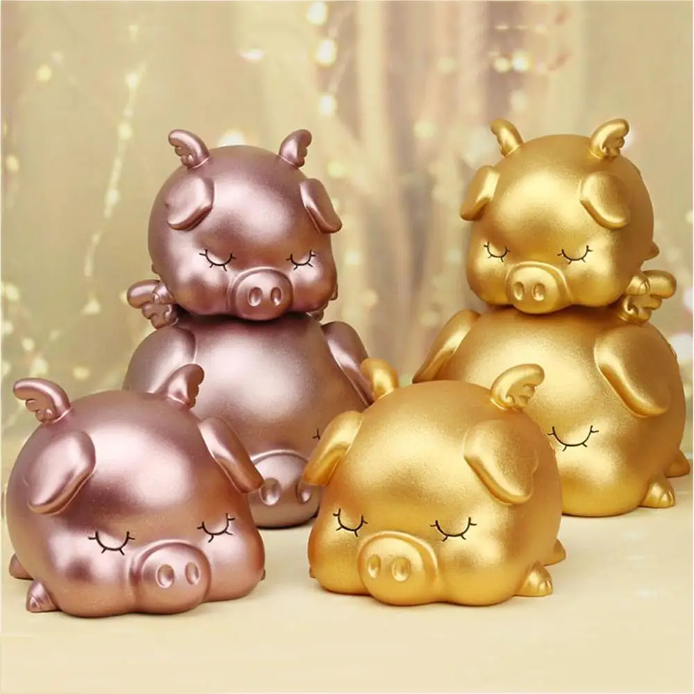 Спящая Свинья Копилка Детская копилка для денег депозитная коробка украшение