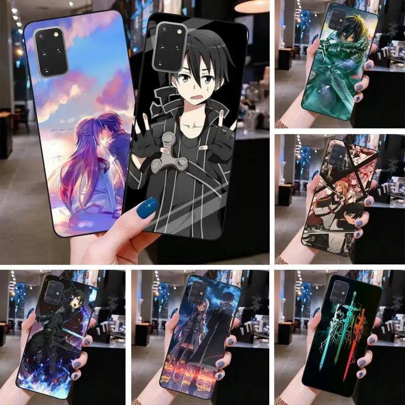 Чехол для телефона Sword Art Online kirito Alice Samsung S20 plus Ultra S6 S7 edge S8 S9 S10 5G lite 2020|Бамперы| |