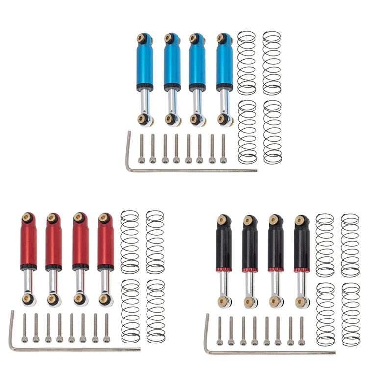 

Металлический внутренний пружинный амортизатор, амортизатор 38 мм для радиоуправляемого гусеничного автомобиля 1/24 Axial SCX24 90081 AXI00002, обновлен...