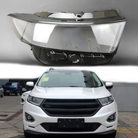 for ford edge 2015 2018 lens headlight clear housing headlights lens housing headlight protective cover lampshade lens shell