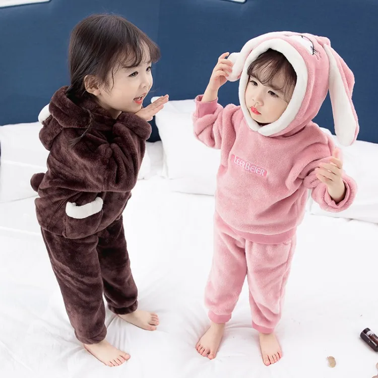 Милые комплекты одежды С Рисунком Тигра для девочек бархатные толстовки с