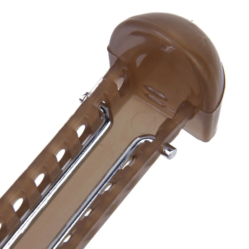 

1 Pair of Adjustable Plastic Shoe Trees for Men UK Size 6-13---Brown