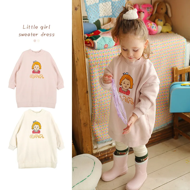 

Kids Clothes Girls Christmas Sweaters Dress Children Outerwear Clothings Winter Hoodies Baby Sweatshirts For 3 to 12 Years Old