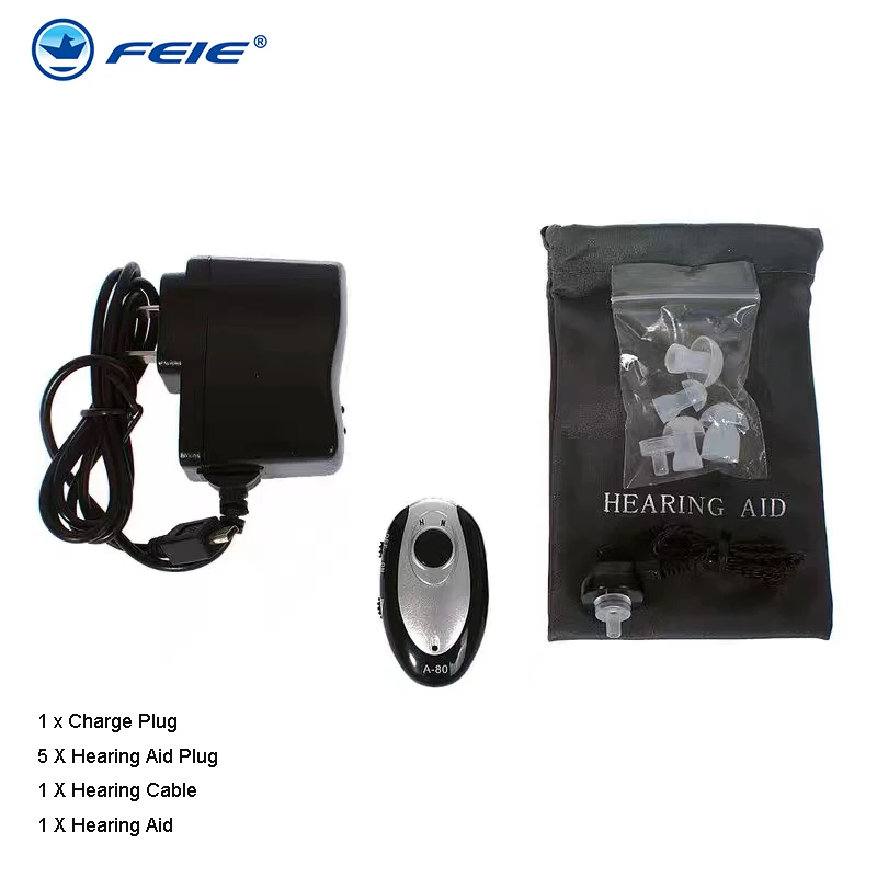 S 80 Перезаряжаемые слуховой аппарат аудиофоны старика Специальный оригинальный