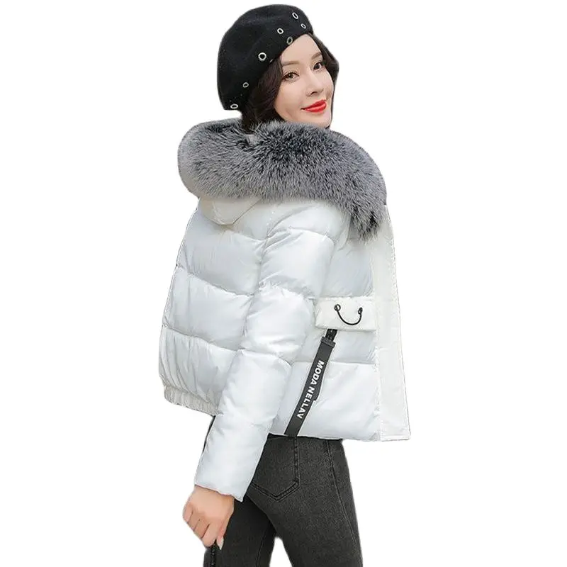 

Women's Winter Coat 2022 New Short Student Korean Fashion Ladies Jackets And Coats Winter Loose Down Padded Jacket Female Tide
