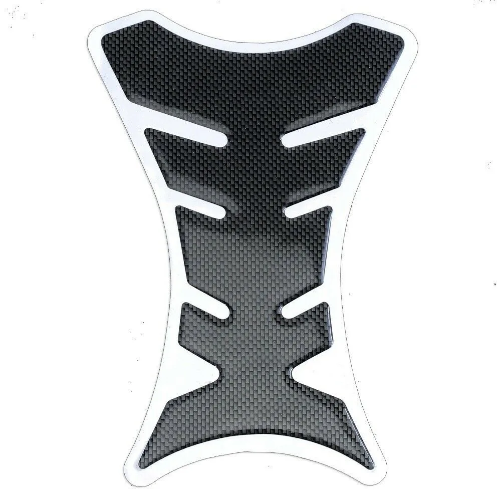 

1pcs Universal Motorcycle Carbon Fiber Tank Pad Tankpad Protector Racing Sticker Motorcycle Fish Bone Sticker For All Motorcycle