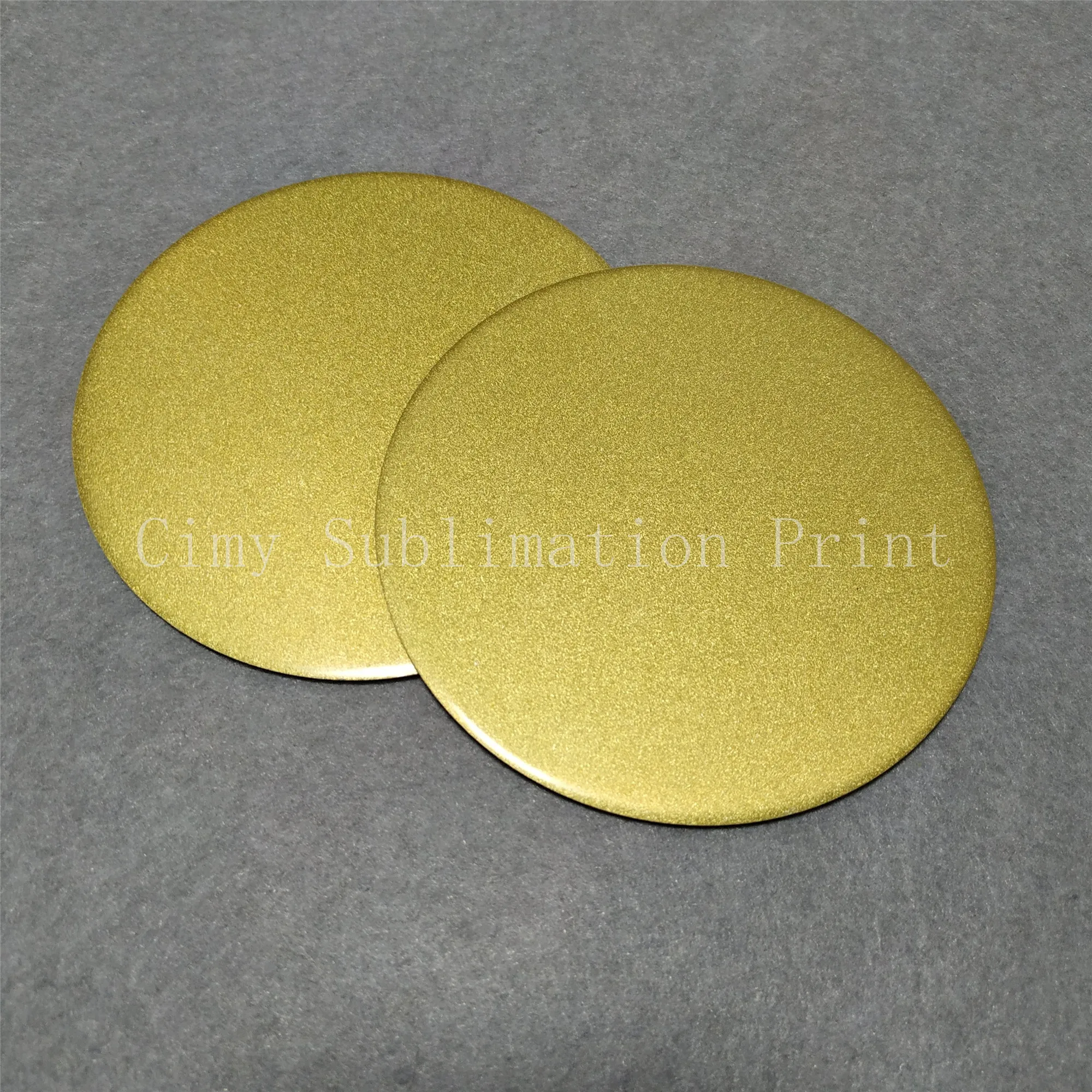 15 шт./лот пустые сублимационные круглые металлические пластины 10 9*10 9 см DIY