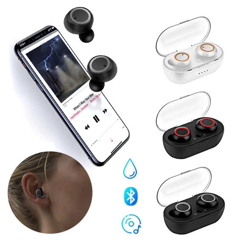 TWS 5.0 A2 Bluetooth Earphones Charging Box Wireless Headphone Stereo Sports Waterproof Earbuds Headsets with Mic Headphones | Электроника