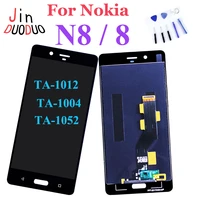 aaa for nokia 8 ta 1012 ta 1004 ta 1052 lcd display touch screen digitizer assembly for nokia n8 display replacement