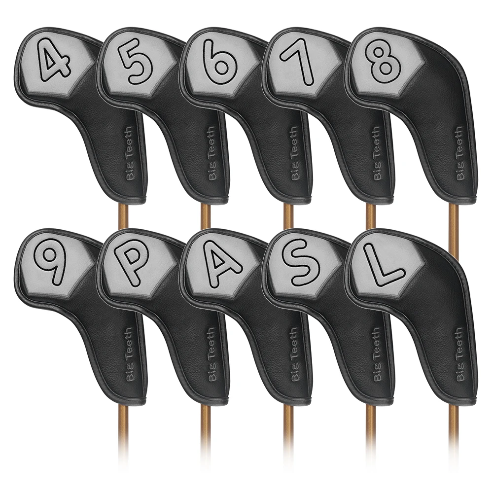 Чехлы с железной головкой для гольфа большими зубцами защита клуба из