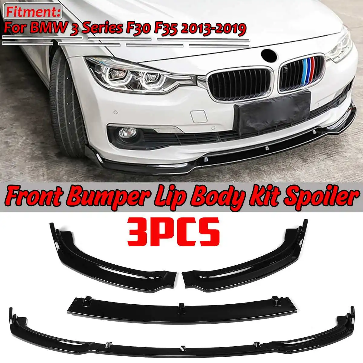 

Бампер для BMW 3 серии F30 F35 2016-2019, 3 цвета