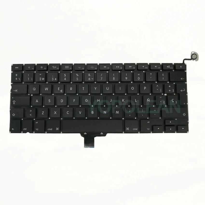 3 шт./лот Новинка SP Испанский раскладка клавиатуры для Macbook Pro 13 &quotA1278 клавиатура
