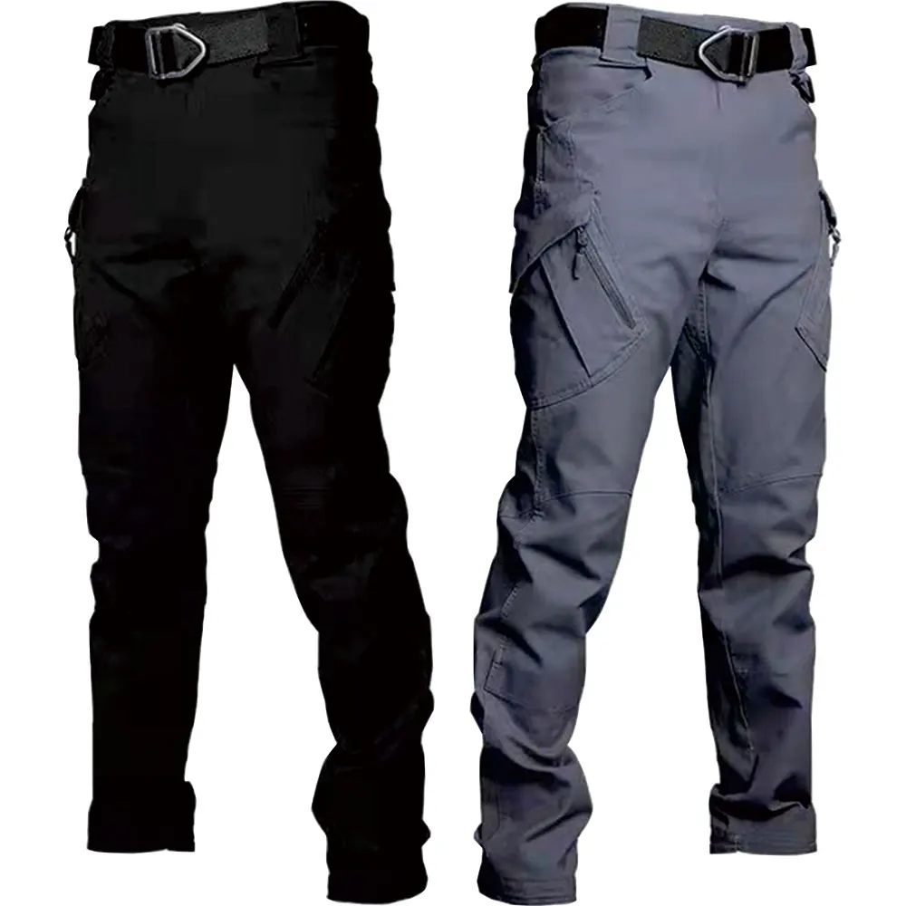

High Quality Casual Cargo Pants Men with Multi Pockets Army Tactical Military Camouflage Trousers Outdoor Jogger Waterproof Pant