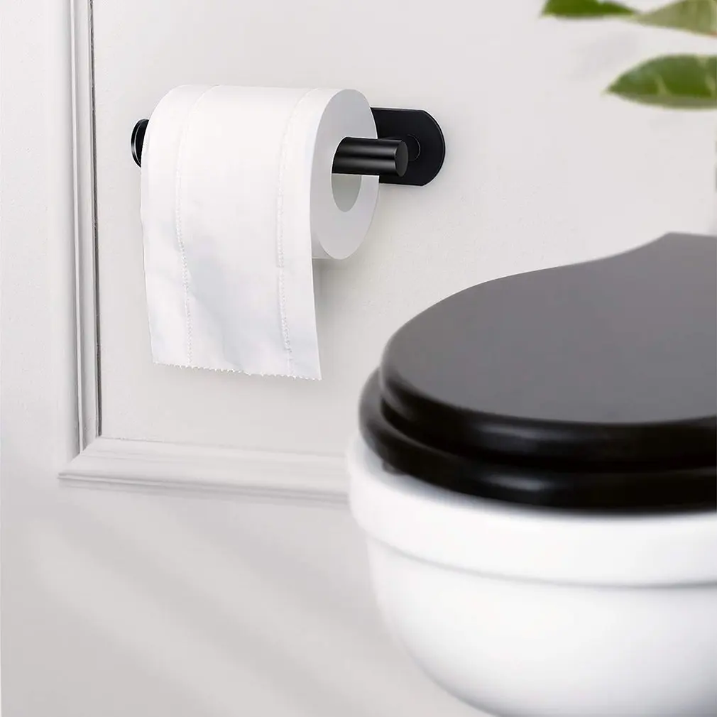 

Free Kitchen Roll Paper Accessory Wall Mount Toilet Paper Holder Stainless Steel Bathroom tissue towel accessories rack holders