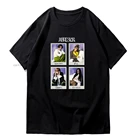 Футболка Maneskin 2021, модные женскиемужские повседневные футболки с круглым вырезом в стиле хип-хоп, мужские повседневные милые хлопковые футболки в стиле Харадзюку, футболки, Топ