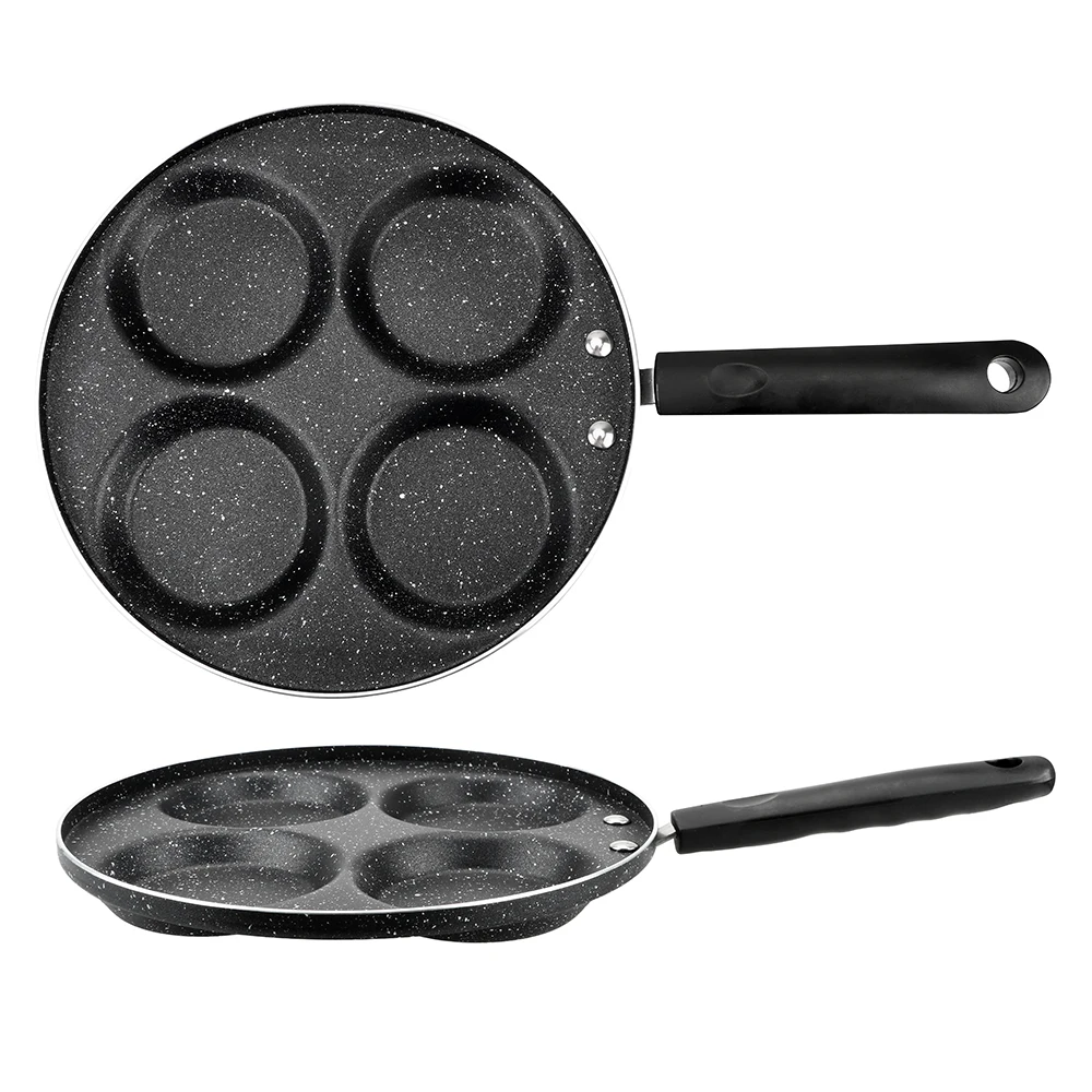 HOOMIN 4/5/7-hole Creative Frying Pot Breakfast Maker Thickened Omelet Pan Non-stick Egg Pancake Steak Cooking Ham Pans | Дом и сад