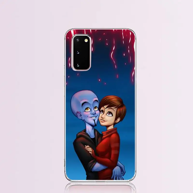 Мягкий черный чехол для телефона CUTEWANAN Animation Movie Megamind Samsung S9 plus S5 S6 S7 edge S8 S10 |