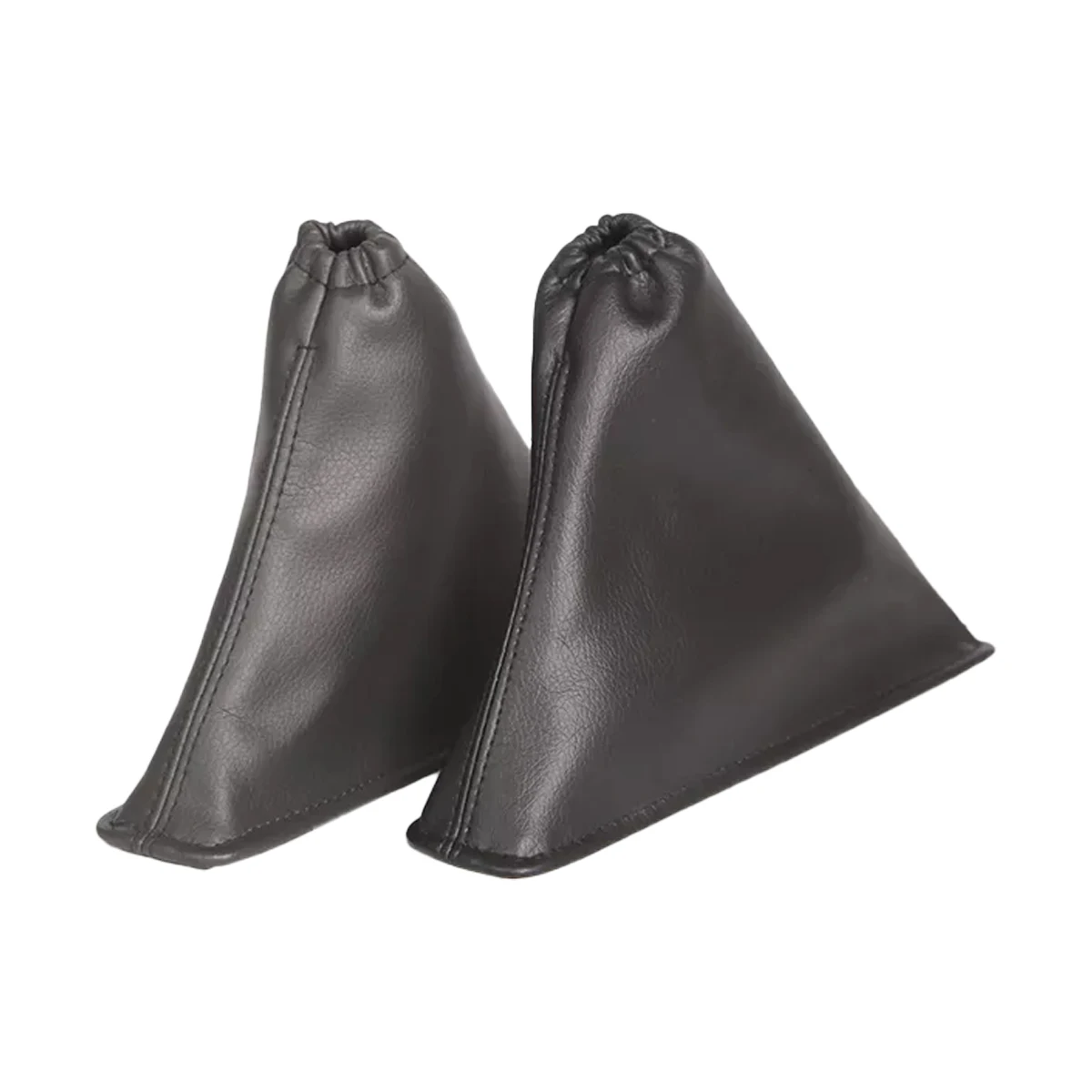 Черного цвета из искусственной кожи Шестерни рычаг переключения передач Гетры