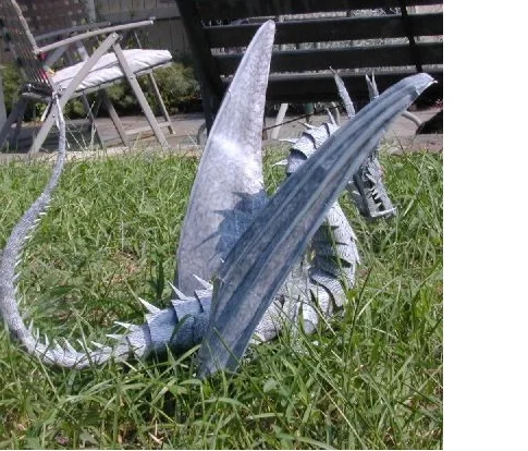 3D пазл бумажная модель здания игрушка Мультяшные сказки с земляного моря дракон