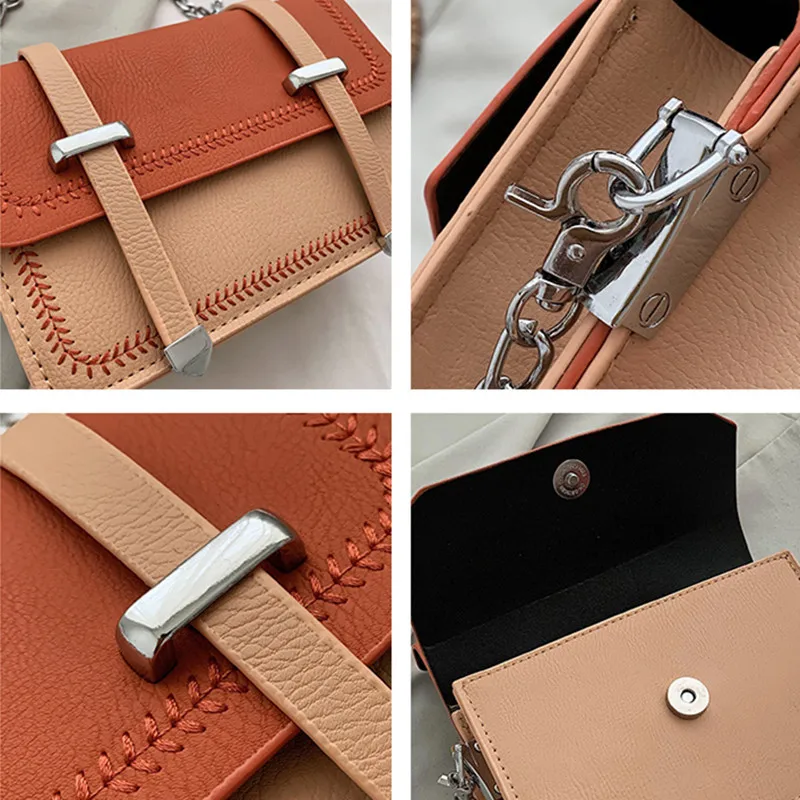 

2020 New Fashion Flap Women Messenger Bags High Quality Cross Body Bag PU Leather Hasp Mini Female Shoulder Bag Handbags