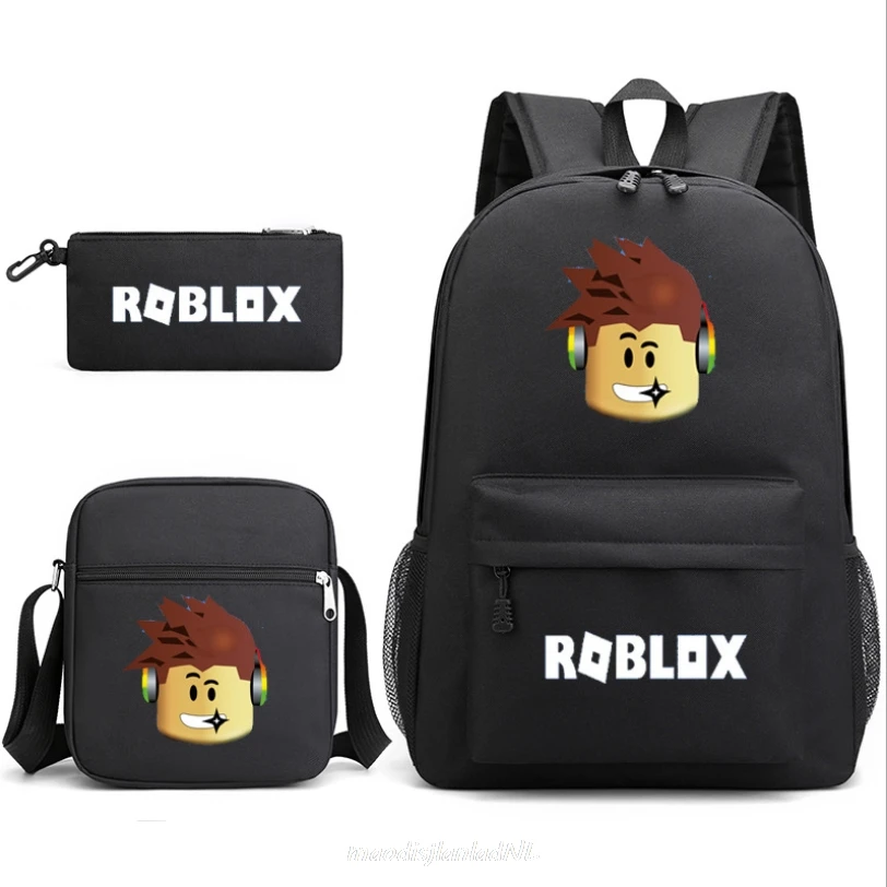 Брендовый рюкзак ROBLOX женский модный чехол карандаш наплечный для книг сумка на