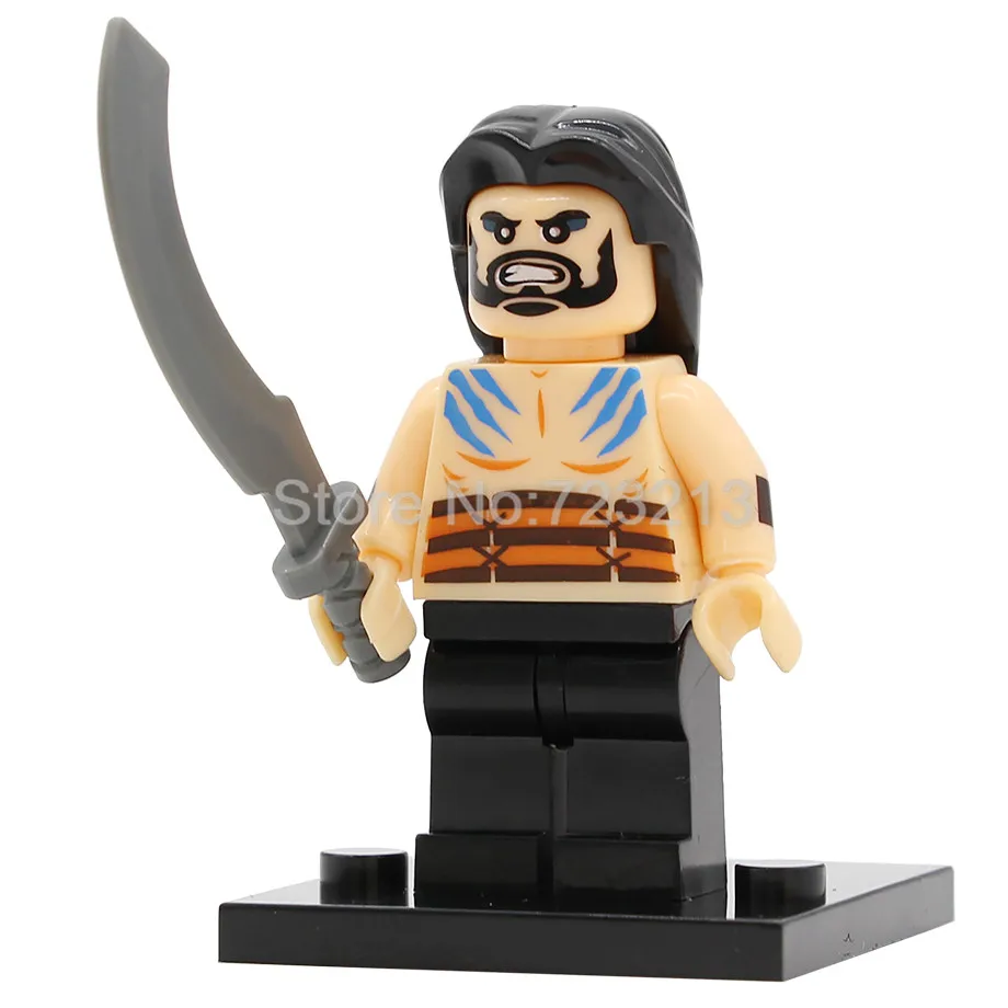 Khal Drogo Новая игра престолов Сезон 8 фигурка Джон Сноу беньен Старк белый Walker Wights Джор мормонт самвелл Тарли строительные блоки игрушки - Цвет: Khal Drogo