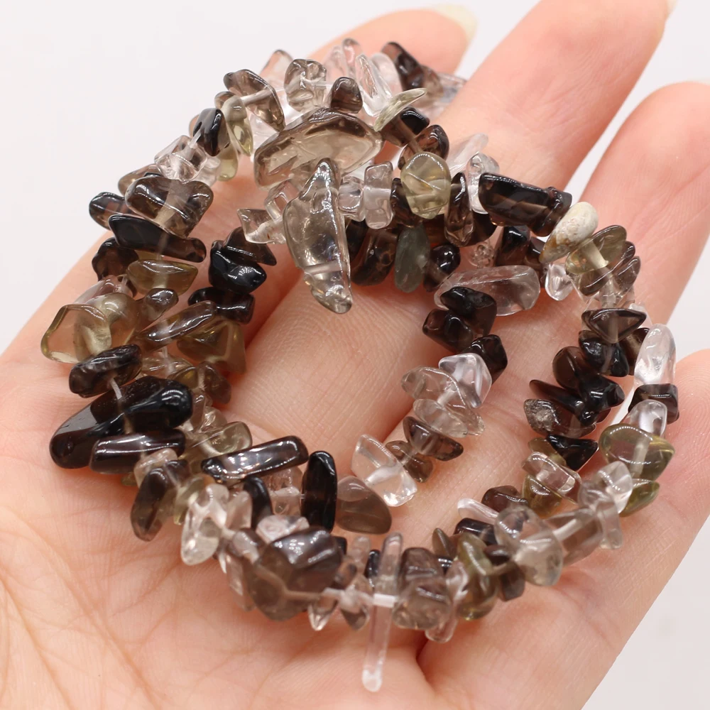 

High Quality Beads 5-8mm Natural Stone Citrine Gravel Beaded for Jewelry Making DIY Bracelet Necklace Accessories Gift