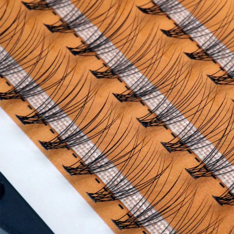 60 шт./партия Индивидуальные Накладные ресницы толщина 0 07/0 10 длина 6/8/9/10/11/12 мм -